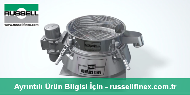 Russell Finex'ten Endüstriyel Kontrol Eleği