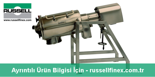 Russel Finex'ten Merkezkaç Katı Sıvı Ayırma Makinesi