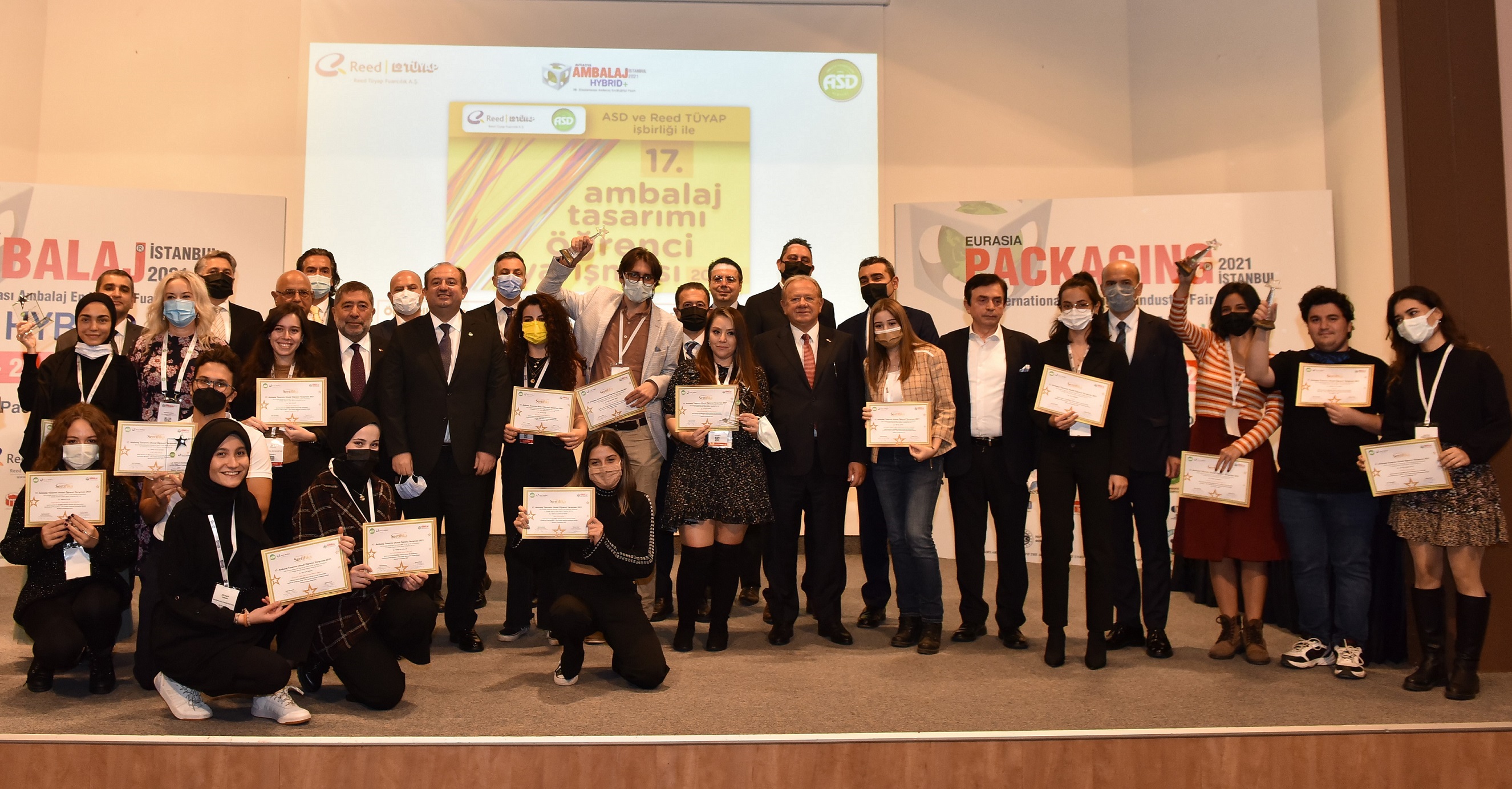Ambalajın Genç Tasarımcıları Ödüllendirildi, Dünya Ambalaj Devleri İstanbul’da Buluştu