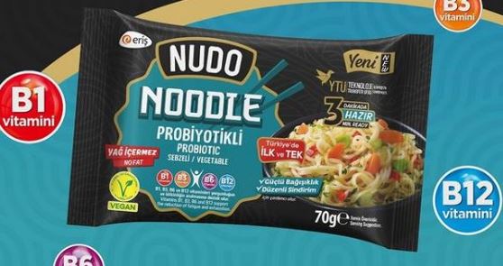 Türkiye'nin İlk Probiyotikli Noodle’ı: NUDO