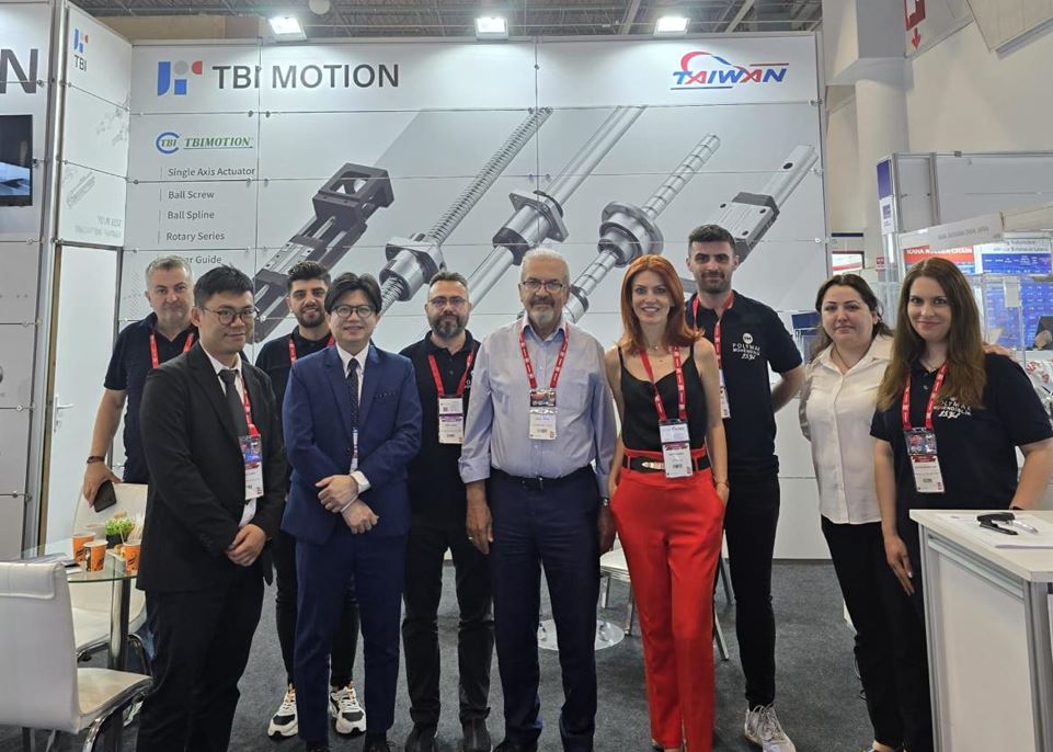 TBI MOTION’ın TBI BALL SPLINE VE KP Serisi Yoğun İlgi ile Karşılandı