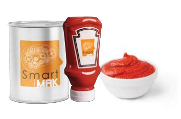 SMART MAK Domates Sosu Üretim ve Dolum Hattı