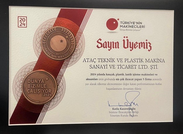 Yedi Yıl Üst Üste Zirvede: ATAÇ’tan İhracat Başarısı