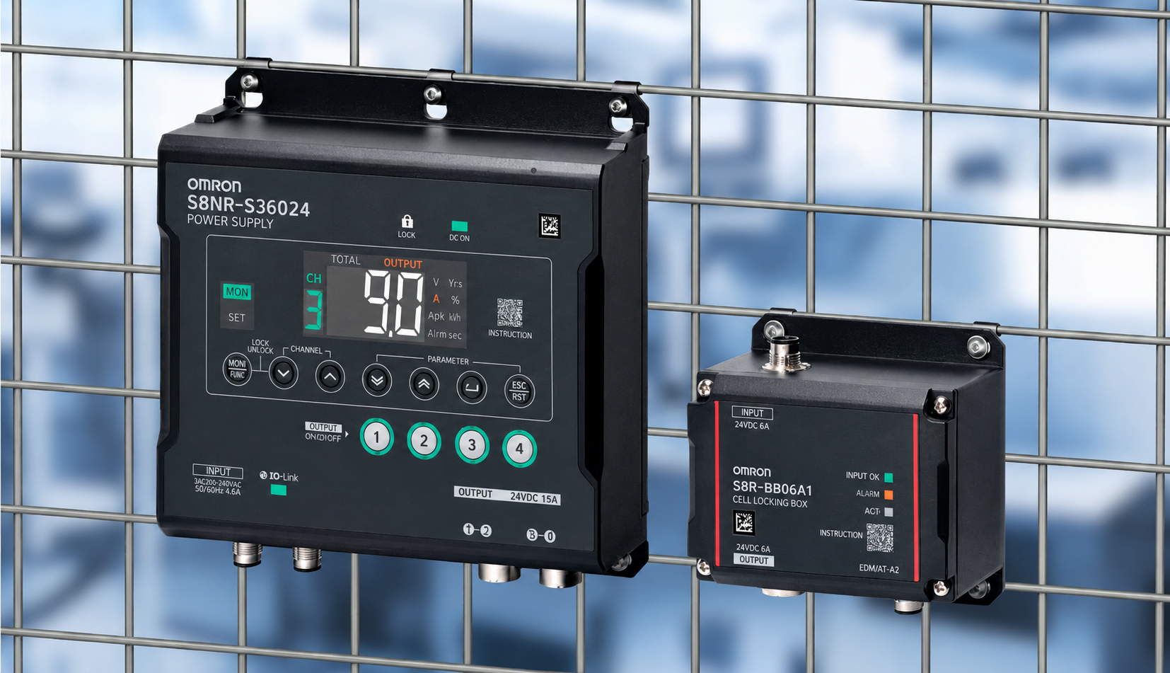 OMRON S8NR ile IP67 korumalı endüstriyel otomasyon
